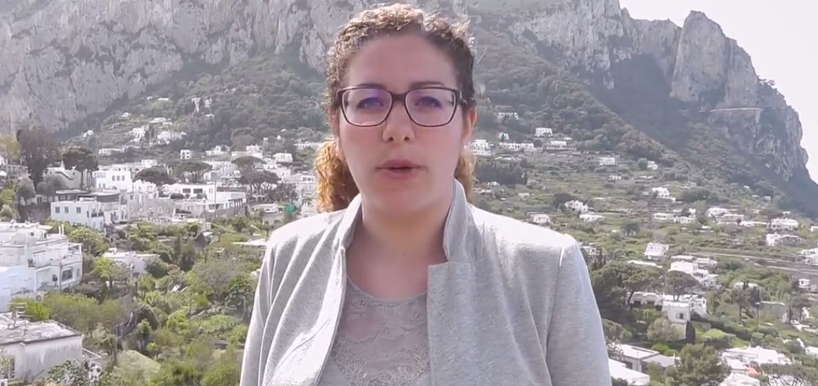 VIDEO – Melania Esposito racconta i motivi che l’hanno spinta a candidarsi nella lista Capri Vera – Costantino Sindaco