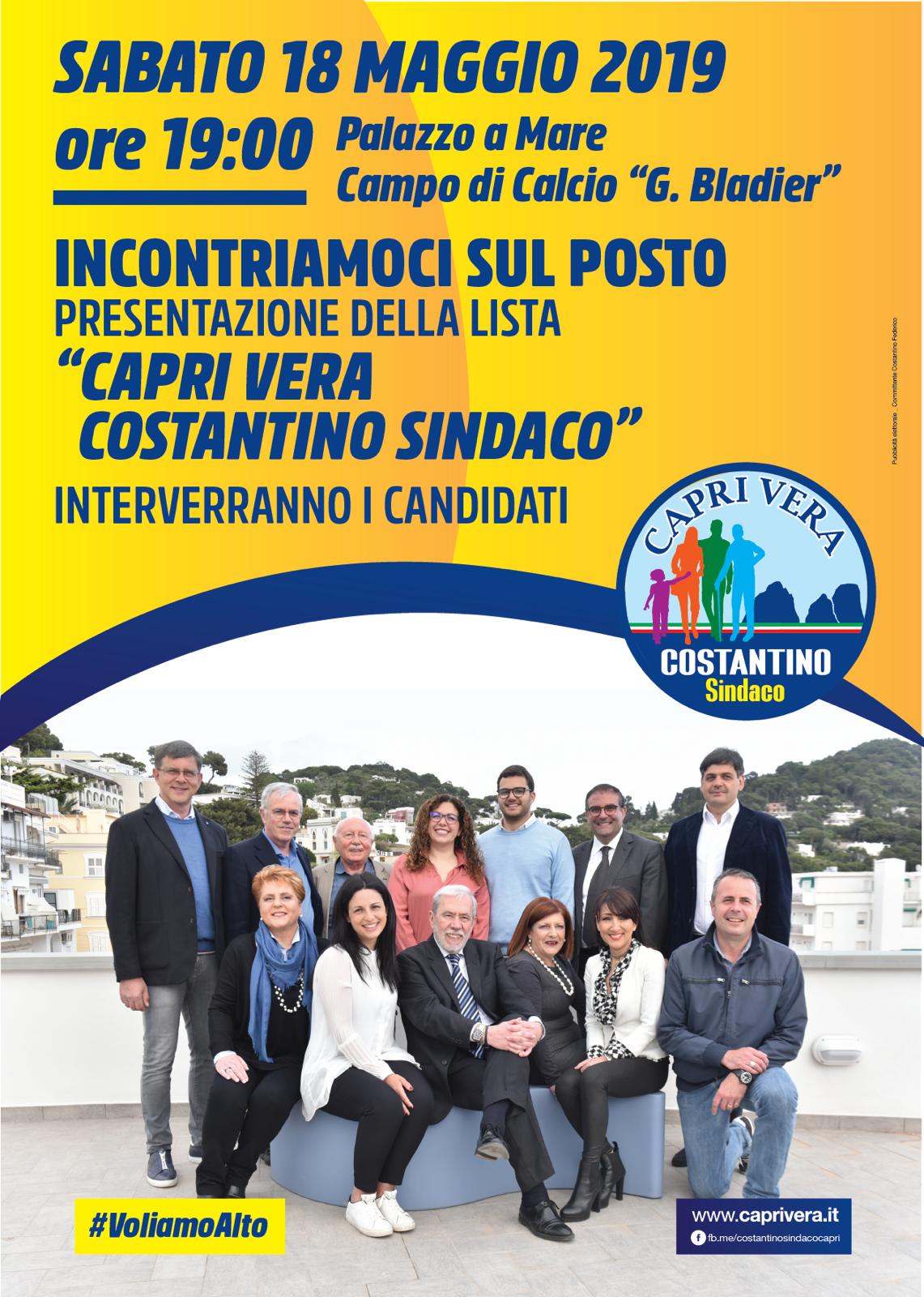 “Incontriamoci sul posto”: Capri Vera al campo “Germano Bladier”